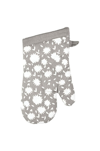 Mukitchen قفاز فرن بتصميم زهور مقاس 13 × 7 بوصة