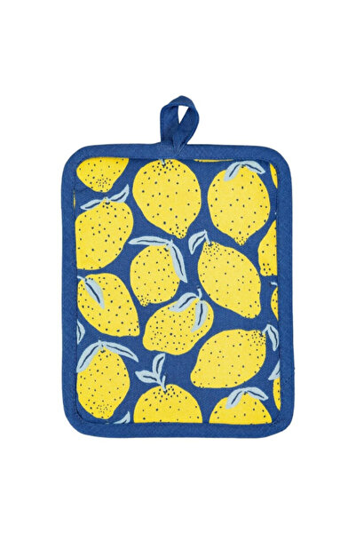 Mukitchen حامل أواني طهي بتصميم ليموني، مقاس 9 × 7 بوصة