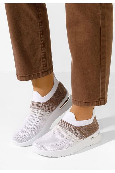 B T Shoes Tenisi dama Slip-On Alitea kaki