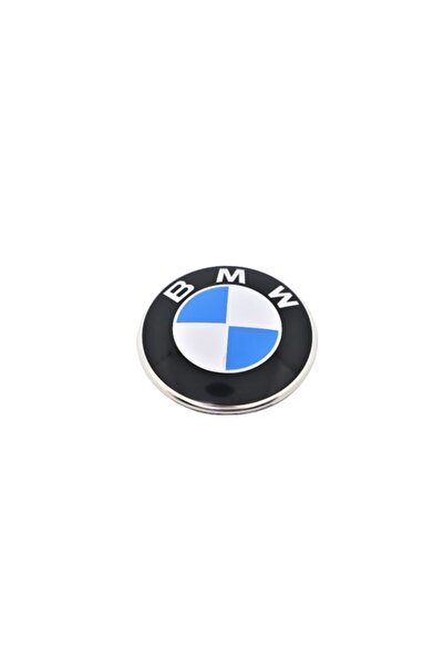 OEM BMW Emblem Self-Adhesive for Trunk Lid 82 mm, White-Blue