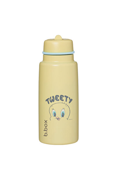 Bbox زجاجة مياه ومشروبات معزولة بغطاء قلاب من بي بوكس لوني تونز، سعة 1 لتر، 1...