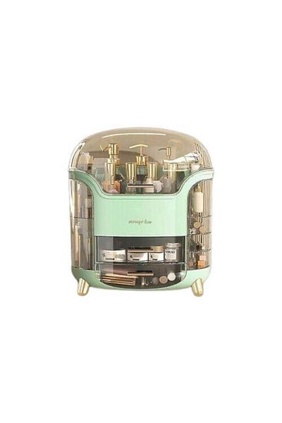 OEM Organizator multifuncțional pentru machiaj, 34x20x30cm, verde