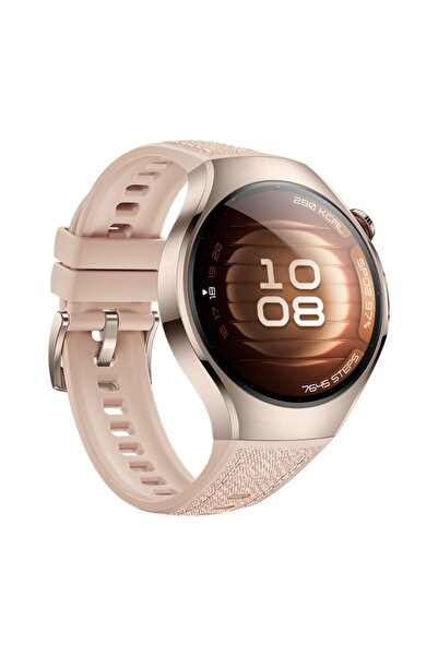 Huawei Watch 5 42mm Smartwatch, Multi-Sensing X-Tap Technology, Beige + Foc