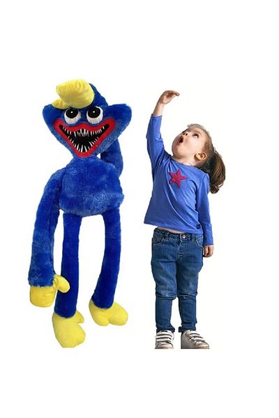 rexa Giant Huggy Wuggy Plush – Poppy Playtime Soft Toy for Kids & Fans