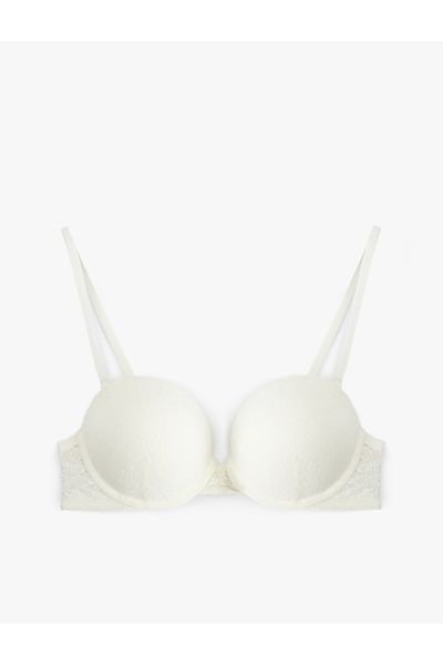 Koton Maximizer Extra Padding Supported Lace Bra
