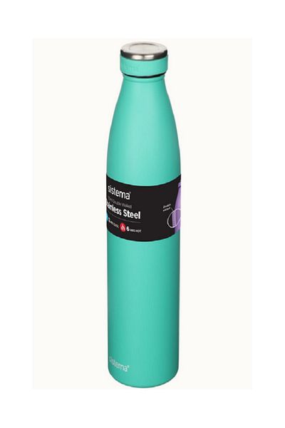 Sistema Leak Proof Double Walled Vacuum Insulated Stainless Steel Water Bottle