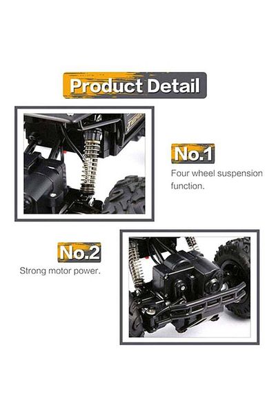 COOYA High-Speed Off-Road Bigfoot Climbing Remote Control Toy Car 24 PSC/BOX 27×18×14cm