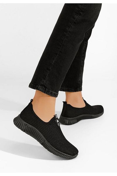 B T Shoes Tenisi Slip-On Tenara V3 negri