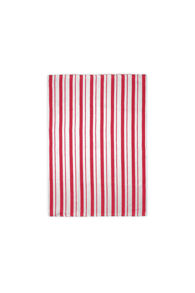 Mukitchen منشفة مطبخ منسوجة بنمط مخطط مقاس 20 × 30 بوصة