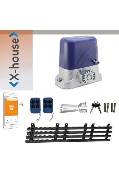oem home Smart Wifi Sliding Gate Automation Kit Power Gate 600 Kg with Rack