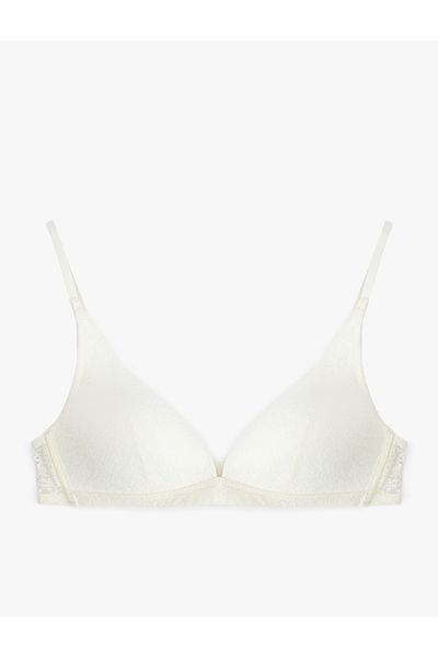 Koton Comfortable Fit Soft Lace Bralet Bra