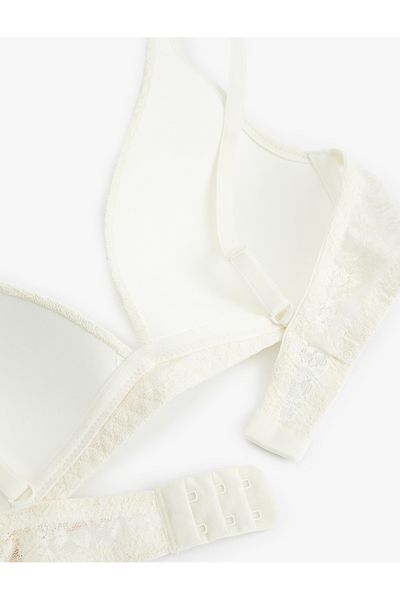 Koton Comfortable Fit Soft Lace Bralet Bra
