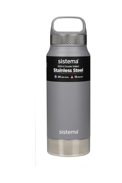 Sistema Leak Proof Double Walled Vacuum Insulated Stainless Steel Water Bottle