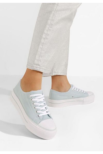 B T Shoes Tenisi dama Bimala bleu