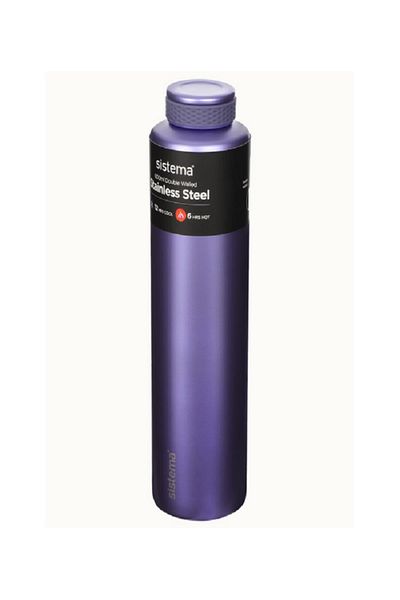 Sistema Leak Proof Double Walled Vacuum Insulated Chic Stainless Steel Water Bottle