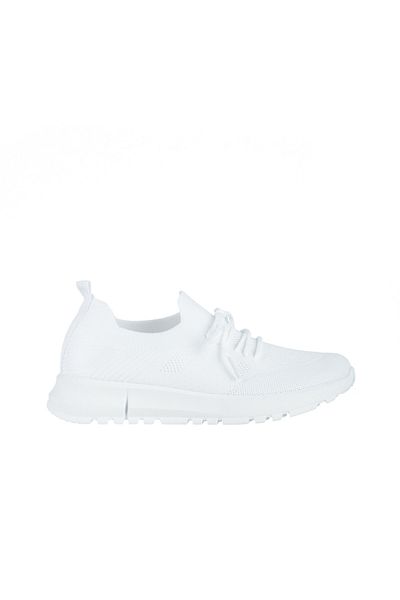 Kalapod Women's white textile sports shoes Dasa
