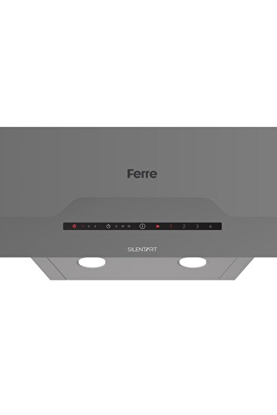 Ferre D065 Gri Ultra Sessiz SilentArt 60 cm Ankastre Davlumbaz