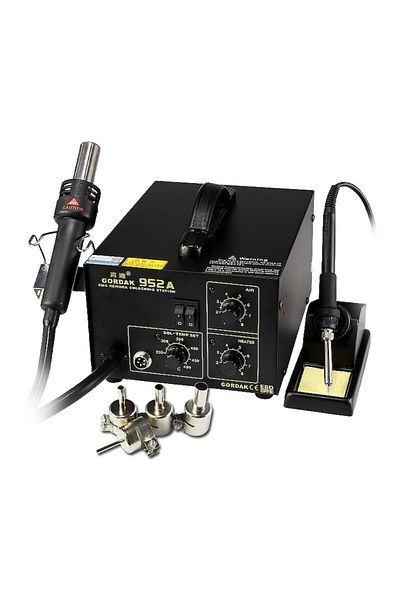 Gordak Soldering Station with Hot Air and Iron Gordak 952A