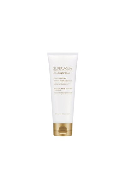 Missha Cleansing foam with moisturizing & regenerating effect (based on snail mucin), Missha, 100 ml
