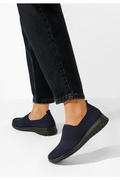 B T Shoes Tenisi Slip-On Disima bleumarin