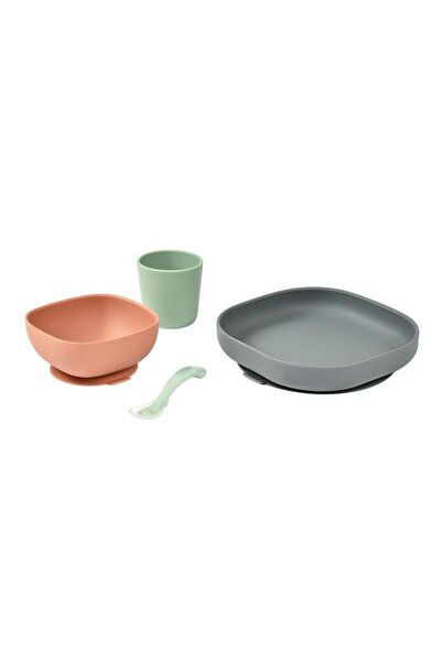 Beaba Mineral Silicone 4-Piece Baby Nutrition Set