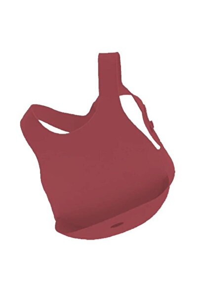 MinikOiOi Εύκαμπτη σαλιάρα Minikoioi, 100% σιλικόνη υψηλής ποιότητας, κόκκινη