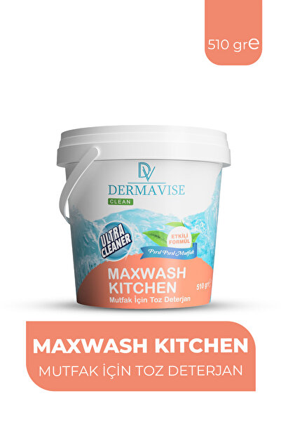 Dermavise Maxwash Kitchen Mutfak İçin Toz Deterjan 510 gr