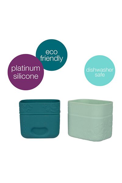 Bbox B.Box Silicone Snack Cups , Reusable Food Meal Prep Storage Container , Fits In B.Box Lunchbox