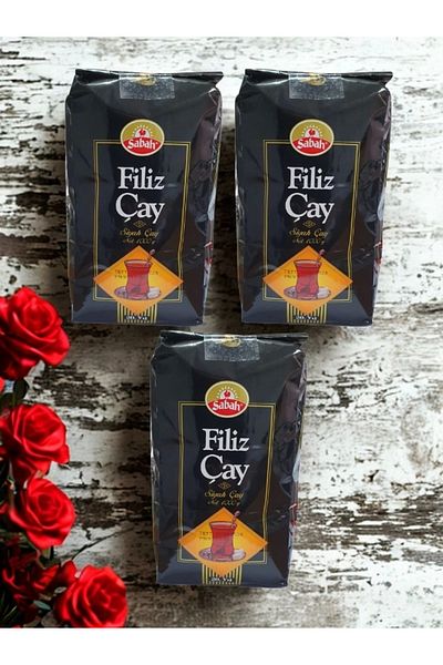 ÇAYLAR AVM Sprout Morning Tea Natural Tea Maker Tea Without Additives 3 kg Extra Intense Brew Soft Drink