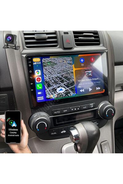 Genel Markalar HONDA CRV 2006-2012 Uyumlu MULTİMEDYA CARPLAY EKRAN SETİ 4 GB ...