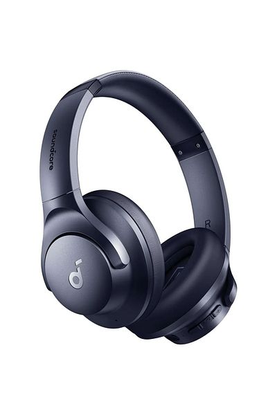 Anker Căști over-ear Anker Soundcore Life Q20i, wireless, hibride, cu anulare activă a zgomotului, Bluetooth