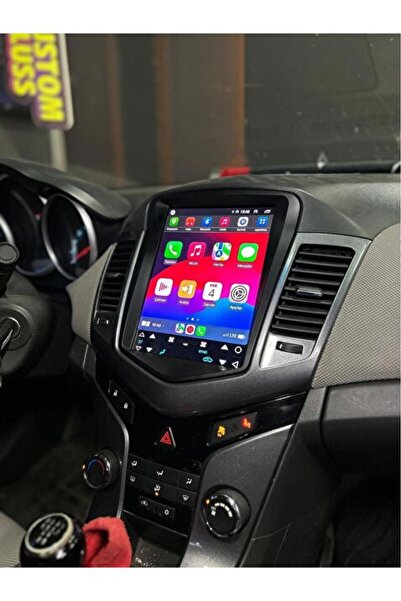 SOUNDCİTY CHEVROLET CRUZE TESLA 2008-2012 uyumlu   MULTİMEDYA CARPLAY EKRAN SETİ 4 GB RAM 64 HAFIZALI