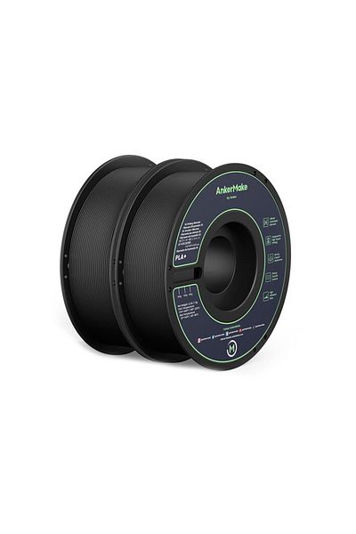 Anker Set de 2 filamente AnkerMake PLA+ pentru imprimanta 3D AnkerMake, 2 kg, concepute pentru imprimare de mare viteză
