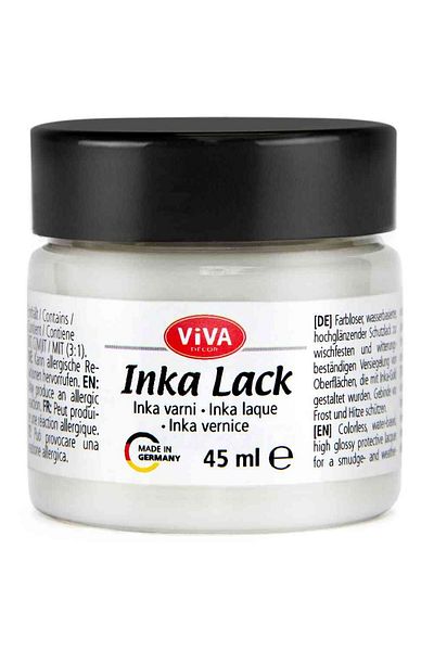 Viva Decor Protective glossy varnish for Inka Gold paint, VIVA DECOR, 45ml