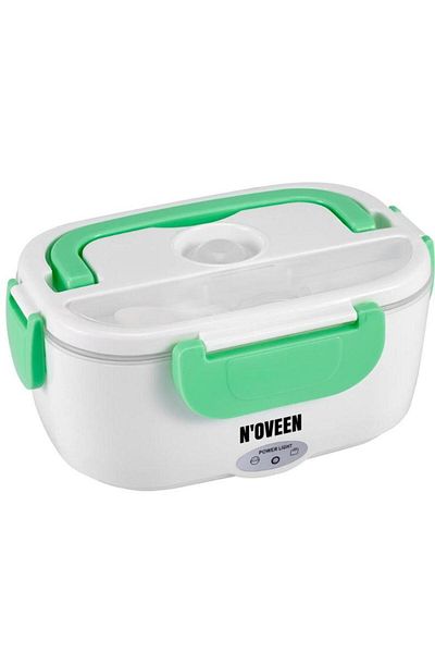 Noveen Cutie electrica Noveen pentru incalzirea pranzului LB330 Mint, 40 W, 1.1 L (Alb/Verde)