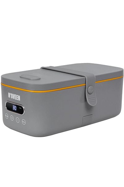 Noveen Cutie electrica multipla pentru incalzirea pranzului, Noveen, MLB910 X-LINE, 300W, 1 litru, Gri