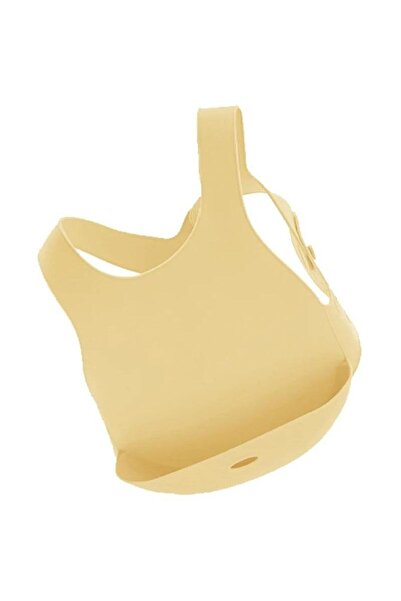 MinikOiOi Εύκαμπτη σαλιάρα, 100% σιλικόνη υψηλής ποιότητας, κίτρινο