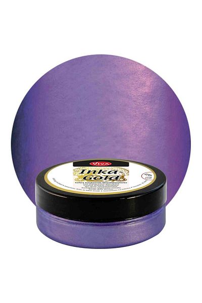 Viva Decor Inka-Gold metallic wax paint, VIVA DECOR, 62.5g Purple