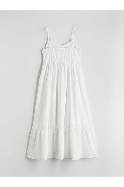 LC Waikiki Rochie Brode cu decolteu în V Broderie