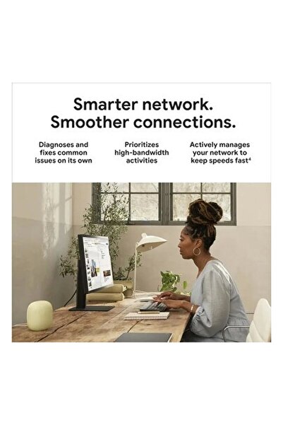Google Nest Pro Wifi 6e Sistem 3 Paket Multi