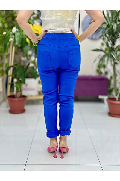 Punta Otantik NC24009 Ιταλικό βαμβακερό παντελόνι Saks