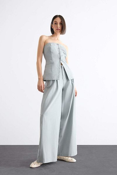 DeFacto Wide Leg Trousers F7567Ax25Sm