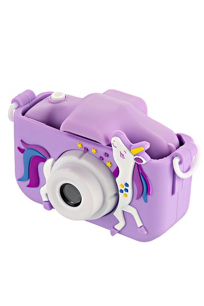 DacEnergy Aparat foto digital pentru copii Unicorn DacEnergy©, ecran de 2 inch