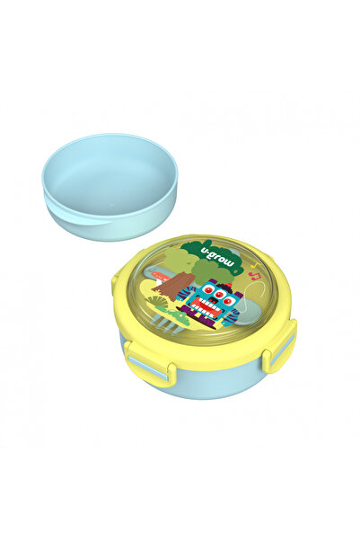 U-Grow Caserola termica cu lingurita si furculita, U-Grow A-1418BL