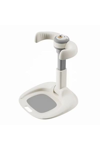 OEM Suport de Dus pentru Copii, 8 - 36 Luni, Pliabil, Alb cu Gri