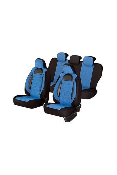 Umbrella Set Huse Scaun Racing Albastru
