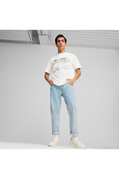 Puma Mens GRAPHICS T-Shirt - White