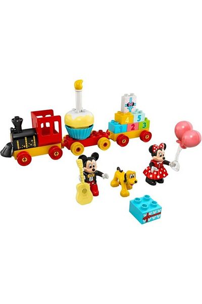 ShopZum Duplo ǀ Mickey and Minnie Birthday Train 10941-2 Years and Above Children with Figures