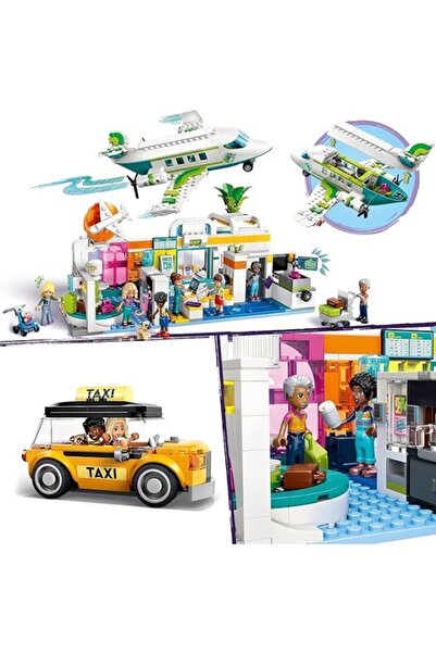 ShopZum Friends Heartlake City Airport and Airplane 42656-8 Years and Above Children Containing Mini Dolls