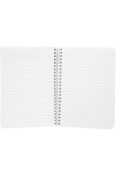 Roco Neon Notebook – 580 Sheets, Single Ruled (Arabic), Grey Cover